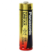 Panasonic LR6XW-24X  Industrial Grade AA size Alkaline Battery 1.5V 24PK