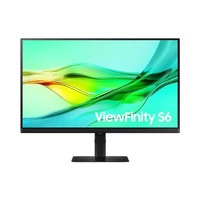 Samsung 23.8'/24' S60D ViewFinity 100Hz QHD USB-C IPS Monitor 2K 2560x1440 16:9 5ms Height Adjust Tilt Swivel Pivot DP1.4 HDMI USB-C HUB LAN HAS HDR10