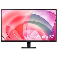 Samsung ViewFinity S7 27' 4K UHD IPS Monitor 3840x2160 16:9 5ms PiP HDR10 DP HDMI USB-A Tilt VESA Eye Saver Mode Flicker Free Black 3YR WTY