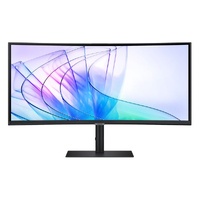 Samsung 34' ViewFinity S50GC UWQHD Ultra 3000:1 100Hz 4K 3440x1440 21:9 5ms 350 cd/㎡ HDR10 VA DP HDMI USB-C Hub LAN Webcam Tilt HAS Swivel VESA 3YR