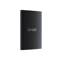 Lexar SL500 Portable SSD 4TB, with 256-bit AES encryption, 5 year limited warranty. Black