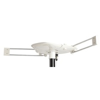 Outdoor UHF VHF Marine TV Antenna with Rotation Motor for Caravan RV