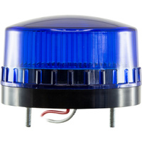 12V DC 100mA Blue SMD LED Strobe Light 60dB Sound 43mm Mounting Bolt Spacing