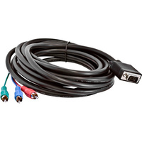 Pro.2 VGA Plug To 3RCA RGB Component Video Lead 5m