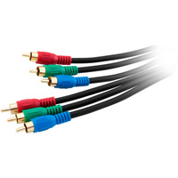 Pro,2 Component RGB Video RCA Lead 10m