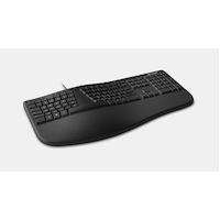 Microsoft Wired USB Ergonomic Keyboard Black 1 Year Warranty
