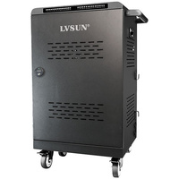 M-C32S-T-2L-2000 32-Port Lockable Cabinet Powerful Usb-C Charging Station 2000W 