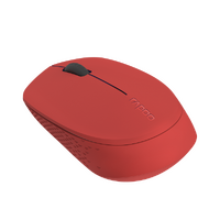RAPOO M100 2.4GHz & Bluetooth Click Wireless Mouse 1300 DPI Connect 3 Device Red