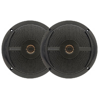 Autobacs 6.5 Inch 2-Way Slim Fit Marine Spks- Blk