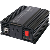 Powerhouse 300W 12V DC To AC Isolated Modified Sine Wave Output Power Inverter