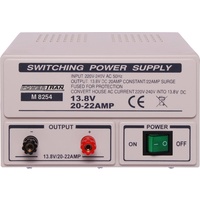 Powertran Fixed 13.8V 20A Benchtop Regulated Power Supply