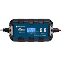 Powerhouse 26A Automotive 450W Max IP20 Smart Battery Charger&Maintainer M8537B