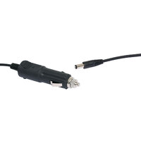 Powertran Car Accessory Socket Fused Lead With Fixed 2.1mm Plug 2.5m