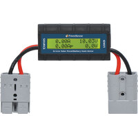 Powerhouse 200A Backlit LCD Screen In-Line Solar Panel or Battery Watt Meter