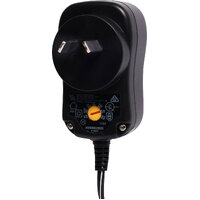 PowerTran 3-12V DC 1A Appliance Power Supply Adapter (2A Max)