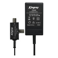 Kingray 14V DC 150mA Plug Pack with F Type Female Connections on Power Injector
