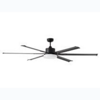 MARTEC Albatross 2100mm Ceiling Fan 6 Blade Set Matt Black