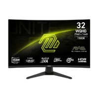 32" Msi Mag 321Cqf E18 (Wqhd) Gaming Monitor