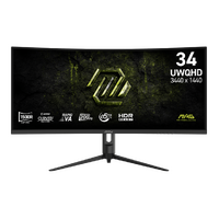 34" Msi Mag 342Cqrf E20 (Uwqhd) Gaming Monitor