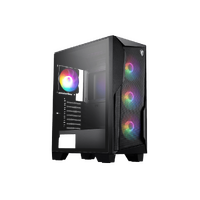 Msi Mag Forge 130A Airflow Black Gaming Case