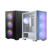 Msi Mag Forge M100R Black Gaming Case