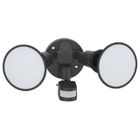 Arlec MAL298 Twin Head Hardwired Floodlight with Sensor