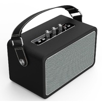 AS__Guitar Amp Style 2.0 Active Bluetooth Speaker (Black)   