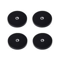 TRIO Rubber Coated Magnets & Bolts Standard & Mini Flatmount, Speedmount
