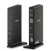 mbeat® USB-C/A Dual HDMI DisplayLink Docking Station Dual Full HD 1080p @60Hz 2 × HDMI 1.3 1 × USB-B 3.0 2 × USB-A 3.1 Gen 1 4 × USB-A 2.0
