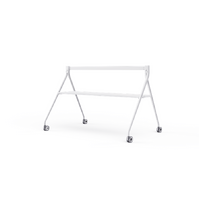 Yealink Floorstand for MeetingBoard 86' with Tray,Perfect fit for Yealink MeetingBoard 86',Wheeled for easy transport Stable, White, EOS