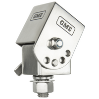 GME MB042 Fold-Down Antenna Mounting Bracket Silver Suits all GME UHF CB
