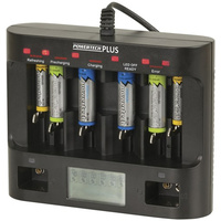 Universal Battery Charger with LCD Display Standard Rechargeable Cells