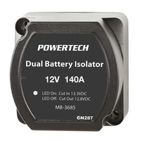 Powertech 12V 140 A Dual Battery Isolator VSR Voltage Sensitive Relay Switch
