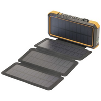 20000mAh Weatherproof Li-Po Battery LED Four Fold Out Solar Panels Power Bank