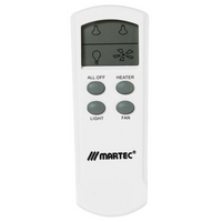 MARTEC LCD Remote Control Kit to Suit 3 in 1 Bathroom Heater Exhaust Fan