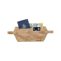 Korjo Invisible Waist Pouch Anti Theft Money Belt Card Passport Wallet Travel Bag