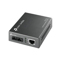 TP-Link MC110CS 10/100Mbps Single-Mode Media Converter Convert 100BASE-FX Fiber to 100Base-TX Copper Media Extends Fiber Distance Up To 20km