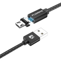 1M USB TO Micro USB Cable With Detachable Magnetic Tip