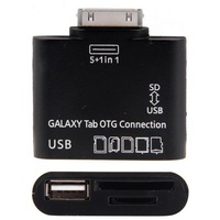 SAMSUNG Tab Adaptor OTG USB Hub 30 pin connector Supports many SD Cards 