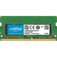 Crucial 16GB DDR4 SODIMM 2400MHz CL17 Single Stick Notebook Laptop Memory RAM