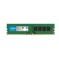 Crucial 32GB DDR4 UDIMM 2666MHz CL19 1.2V Dual Ranked Desktop PC Memory RAM