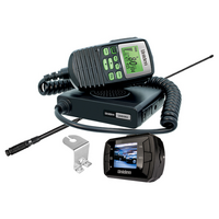 UNIDEN Stainless Steel Glossy Boot with Cable Slot Screw Z Mount Antenna UHF 
