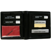 Record Cleaning Kits Carbon Fibre Brush Stylus Cleaner Vinyl Cleaning Fluid 