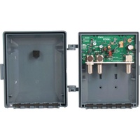 Kingray MHW25F 25dB F-Type UHF-VHF LTE-4G Band 1 Filtering Masthead Amplifier