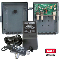 Kingray MHW35F & PSK06 VHF-UHF Amplifier Masthead Kit 4G LTEBand 1 Filtering