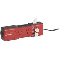 Powertech 200W Inverter with 4 USB Outlets Dual mains sockets USB Ports 5VDC