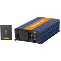 Powertech Pure Sine Wave Inverter 1500W 12VDC to 230VAC Electrically Isolated for Microwave