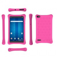 Laser Android 12 Tablet IPS 7inch  32GB with Pink Case 