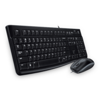 Logitech USB Keyboard and Mouse Combo MK120 HD Optical Tracking Thin Profile