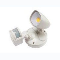 MARTEC Ranger Single Spot LED Outdoor Flood Light 12w Tricolour Sensor White